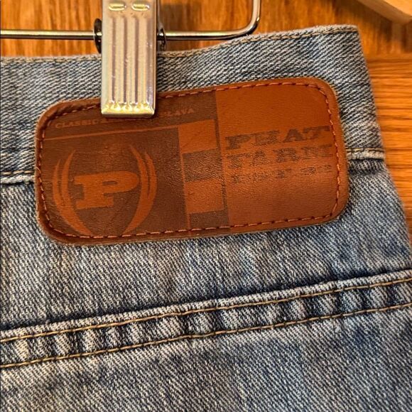 PHAT FARM Baggy Y2K Hip Hop Streetwear Embroidered Jorts Shorts - Picture 6 of 14